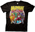 Ripple Junction Big Bang Theory Bazinga Group Comic Heros Adult T-Shirt 3X-Large Black